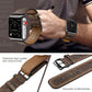 Retro Cow Leather Band for all Apple Watch|E-Watch™ Strap|Natural & resistant organic leather