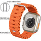 E-Watch™|Band for all Apple Watch|Ocean Silicone Strap|Ultra-resistant and breathable silicone