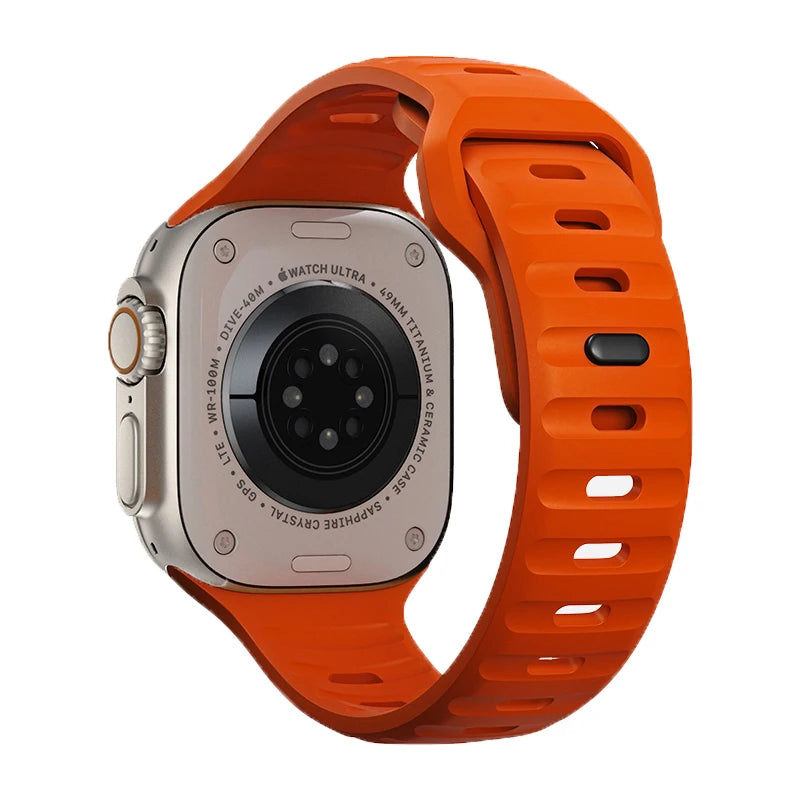E-Watch™|Band for all Apple Watch|Nautique Strap|Ultra-resistant and breathable silicone